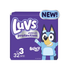 Luvs Platinum Protection Baby Diapers Bluey Designs Size 3 (32 Count)  DestGlow