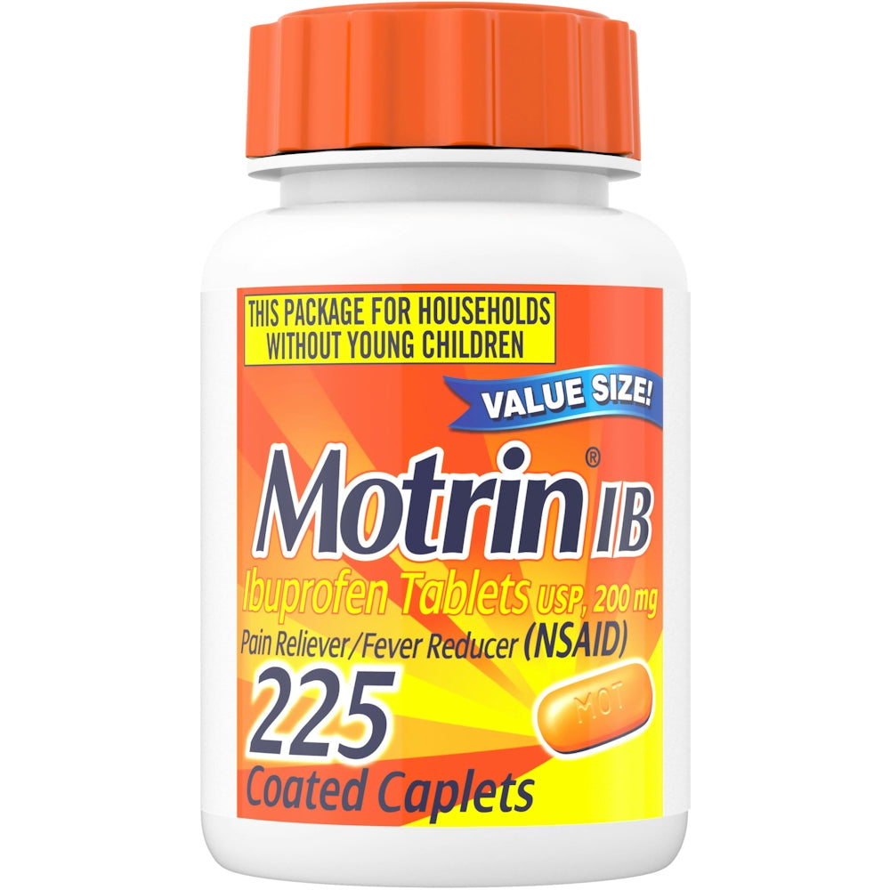 Motrin IB Ibuprofen Tablets For Pain &amp; Fever Relief, 200 Mg by Pasteur Pharmacy