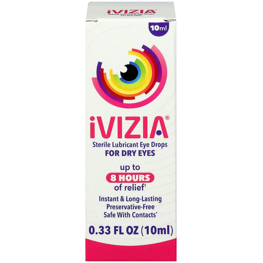 iVizia Sterile Lubricant Eye Drops For Dry Eyes - 0.33 Fl Oz by Pasteur Pharmacy