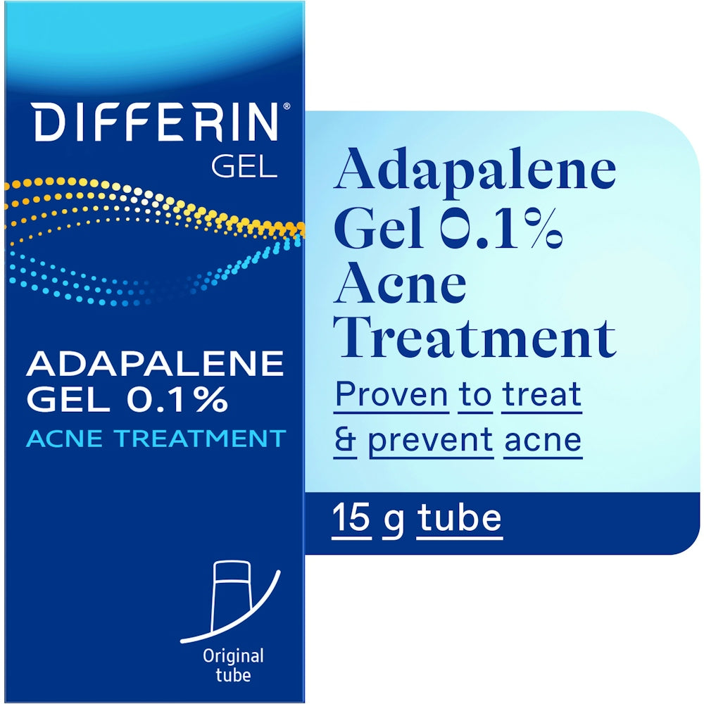Differin Acne Retinoid Treatment Gel Adapalene 0.1 by Pasteur Pharmacy