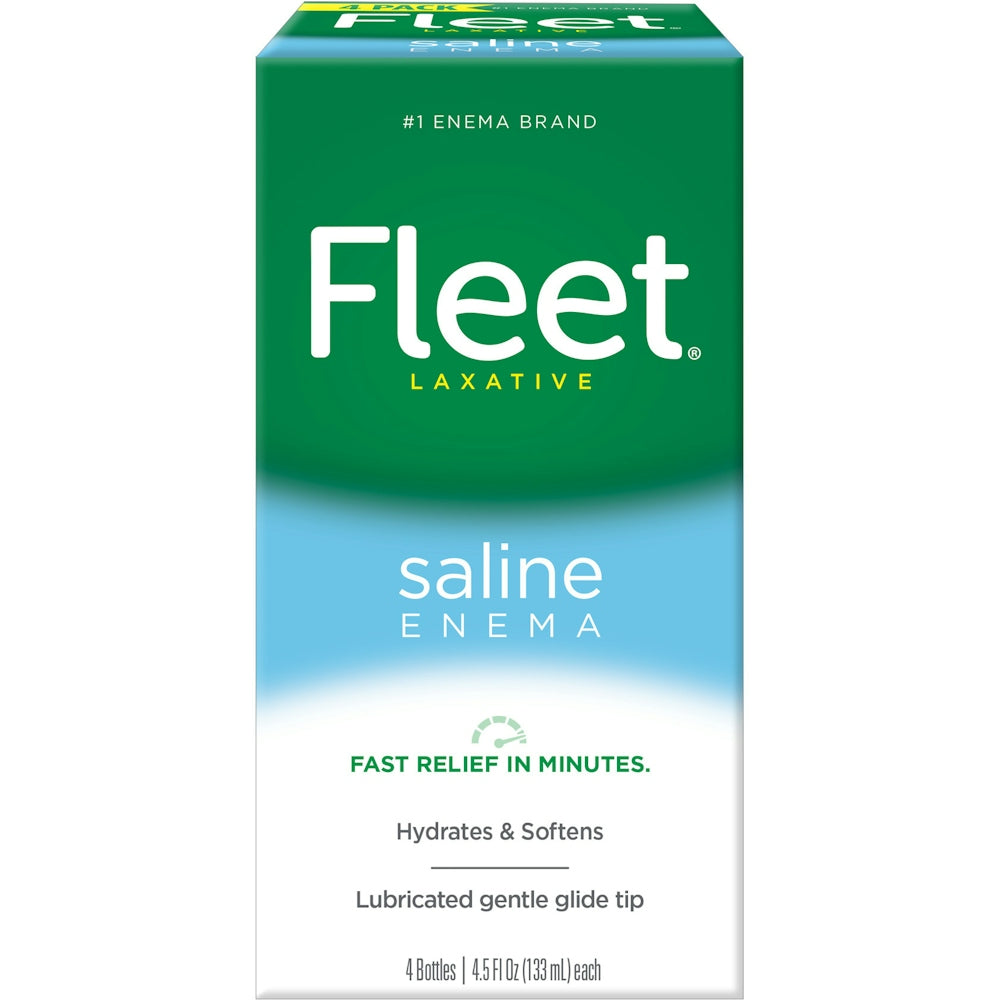 Fleet Laxative Saline Enema For Adult Constipation - 18 Fl Oz by Pasteur Pharmacy