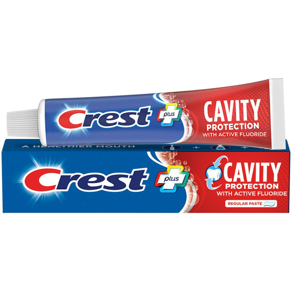 Crest Toothpaste, Regular Paste, Cavity Protection, Fluoride, Anticavity 4.2 Oz by Pasteur Pharmacy
