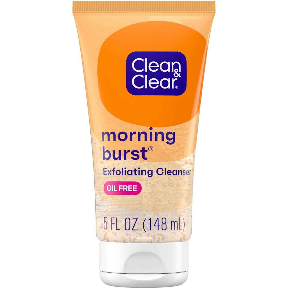 Clean &amp; Clear Morning Burst Exfoliating Facial Cleanser - 5 fl oz