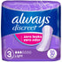 Always Discreet Pads, Light Absorbency, Regular Length,30 Count by Pasteur Pharmacy