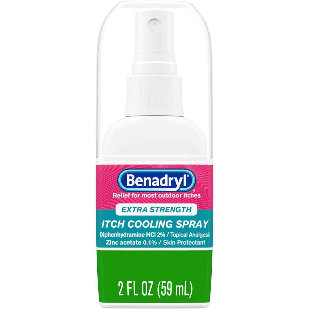Benadryl Extra Strength Itch Relief Spray - 2 oz - Topical Analgesic &amp; Antihistamine