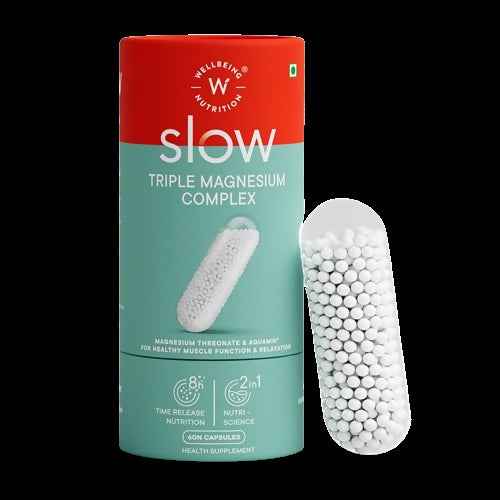 Wellbeing Nutrition Slow Triple Magnesium Complex Capsules