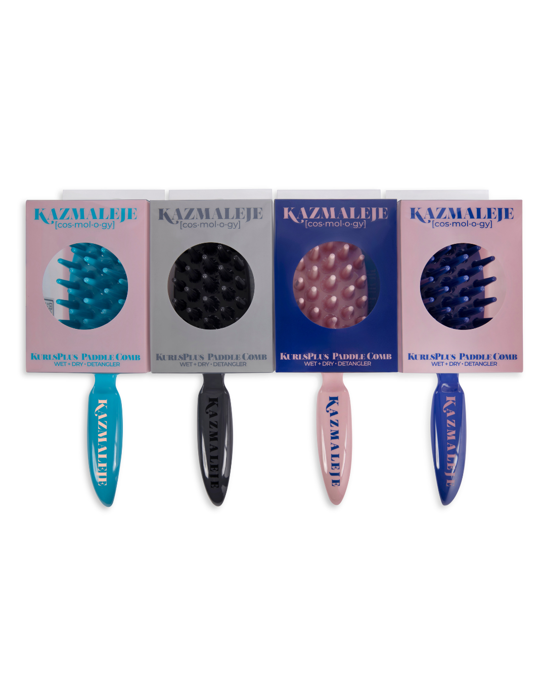 KurlsPlus Paddle Comb by KAZMALEJE