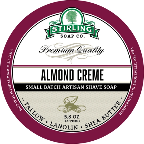 Stirling Soap Co. Almond Creme Shaving Collection by Pasteur Pharmacy