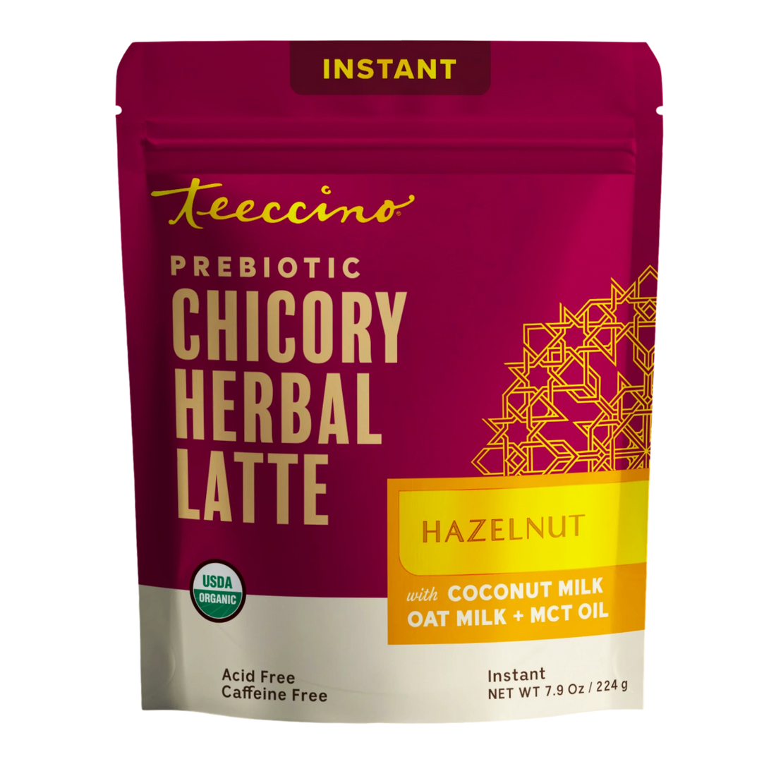 Instant Hazelnut Herbal Latte  DestGlow
