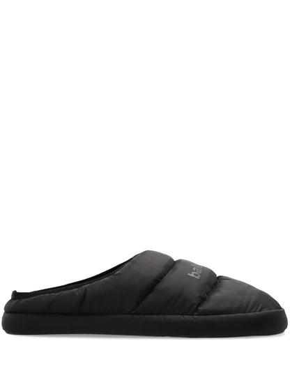 Balenciaga Men Polyamide And Fleece Alaska Slipper by Luosophy