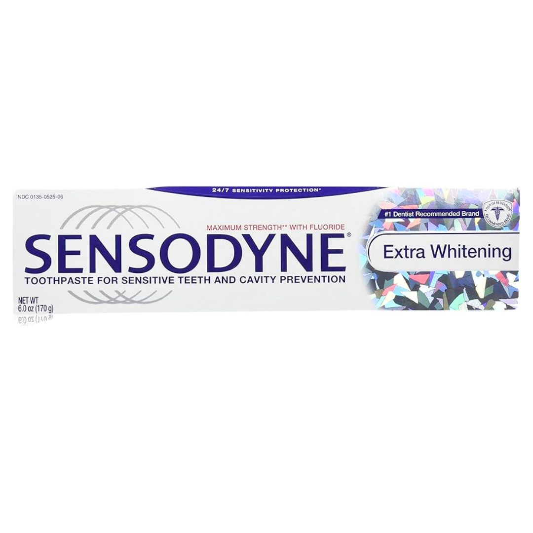 Sensodyne Extra Whitening Toothpaste (6 oz) by Farmacias Savia