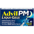 Advil PM Liqui-Gels Pain Reliever/Nighttime Sleep Aid Liquid Filled Capsules, 200mg Ibuprofen, 25mg Diphenhydramine by Pasteur Pharmacy