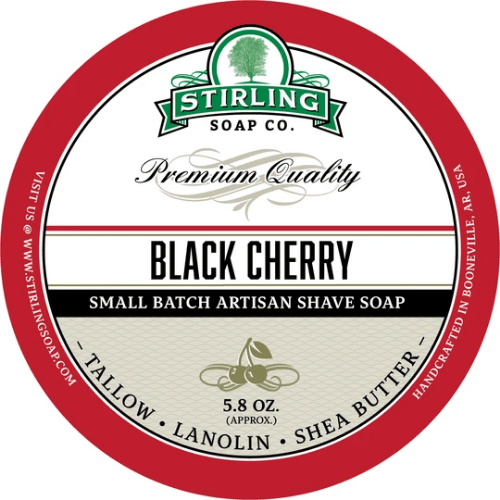 Stirling Soap Co. Black Cherry Shaving Collection by Pasteur Pharmacy