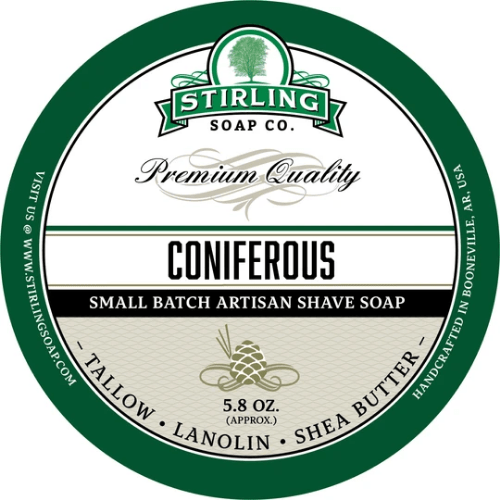 Stirling Soap Co. Coniferous Shaving Collection by Pasteur Pharmacy