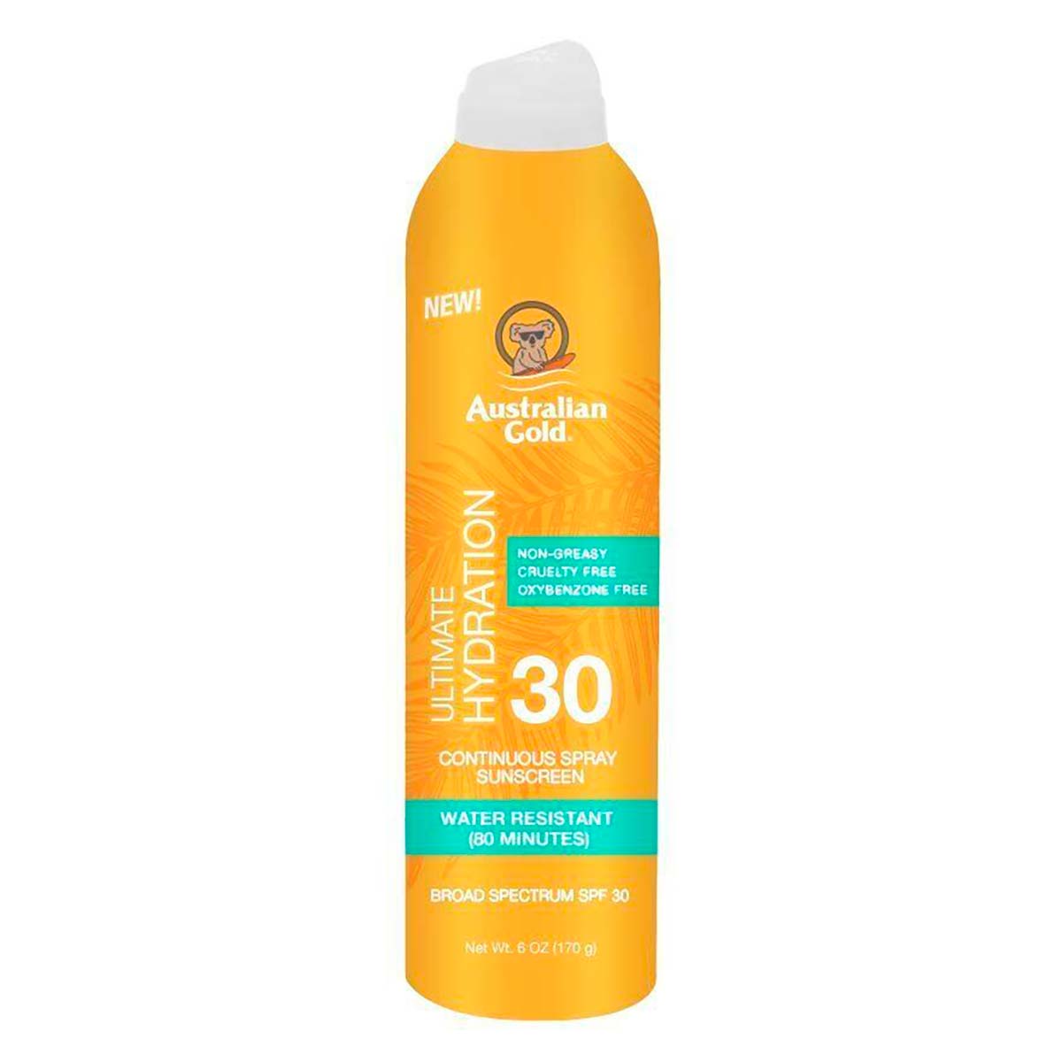 Australian Gold Ultimate Hydration Broad Spectrum SPF 30 Continuous Spray Sunscreen 6 Oz by Pasteur Pharmacy