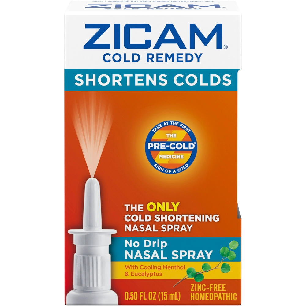 Zicam Cold Remedy, No Drip Nasal Spray, 0.50 Fl Oz (15 Ml) by Pasteur Pharmacy