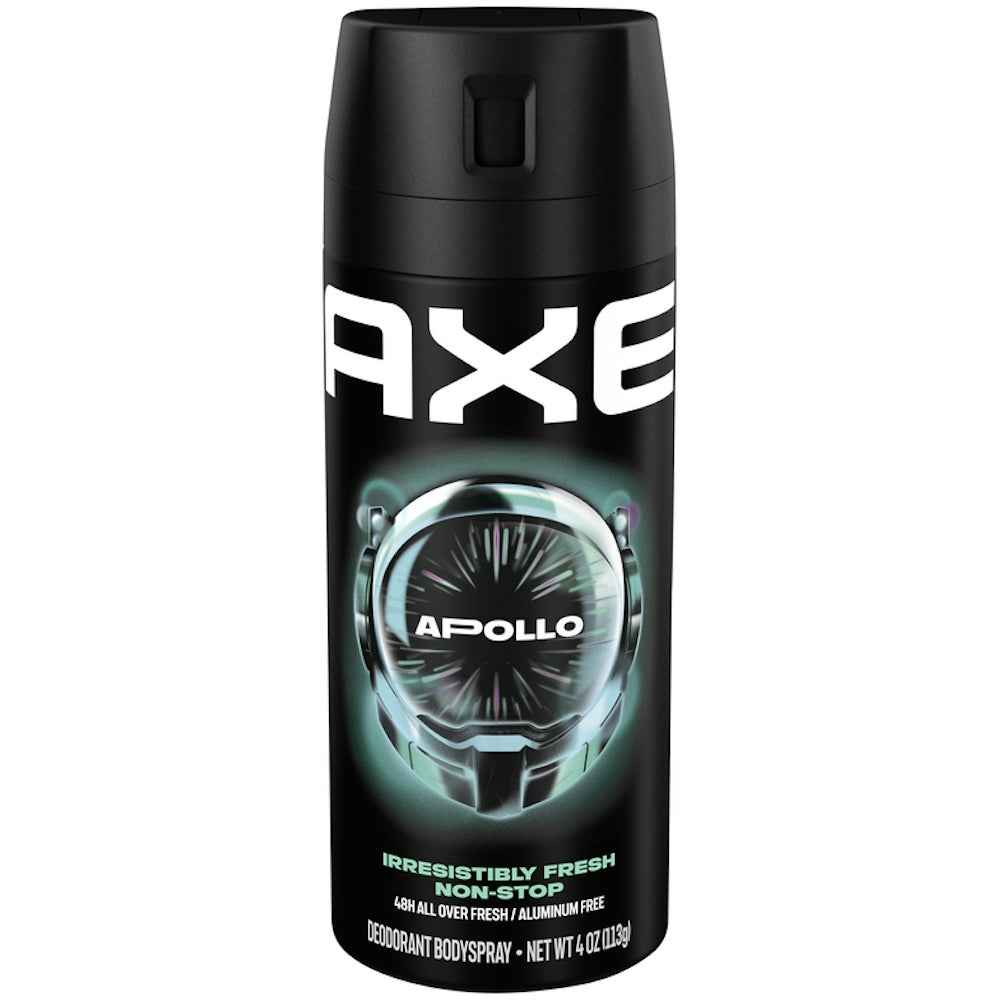 Axe Apollo Body Spray Deodorant Sage &amp; Cedarwood 4.0 Oz