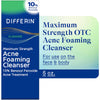 Differin Acne Foaming Cleanser, Maximum Strength, Cleanse 5 Fl Oz