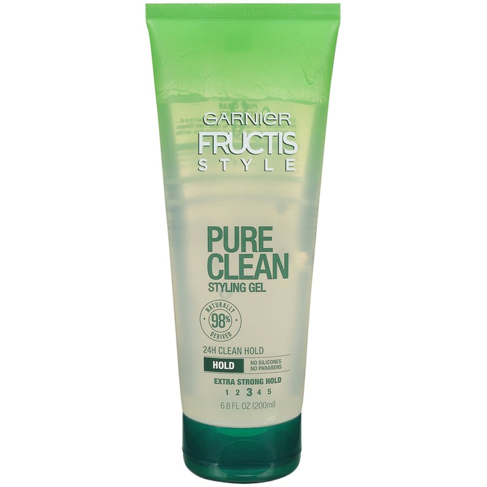 Garnier Fructis Style Pure Clean Extra Strong Hold 3 Hair Gel - 6.8 Fl Oz by Pasteur Pharmacy