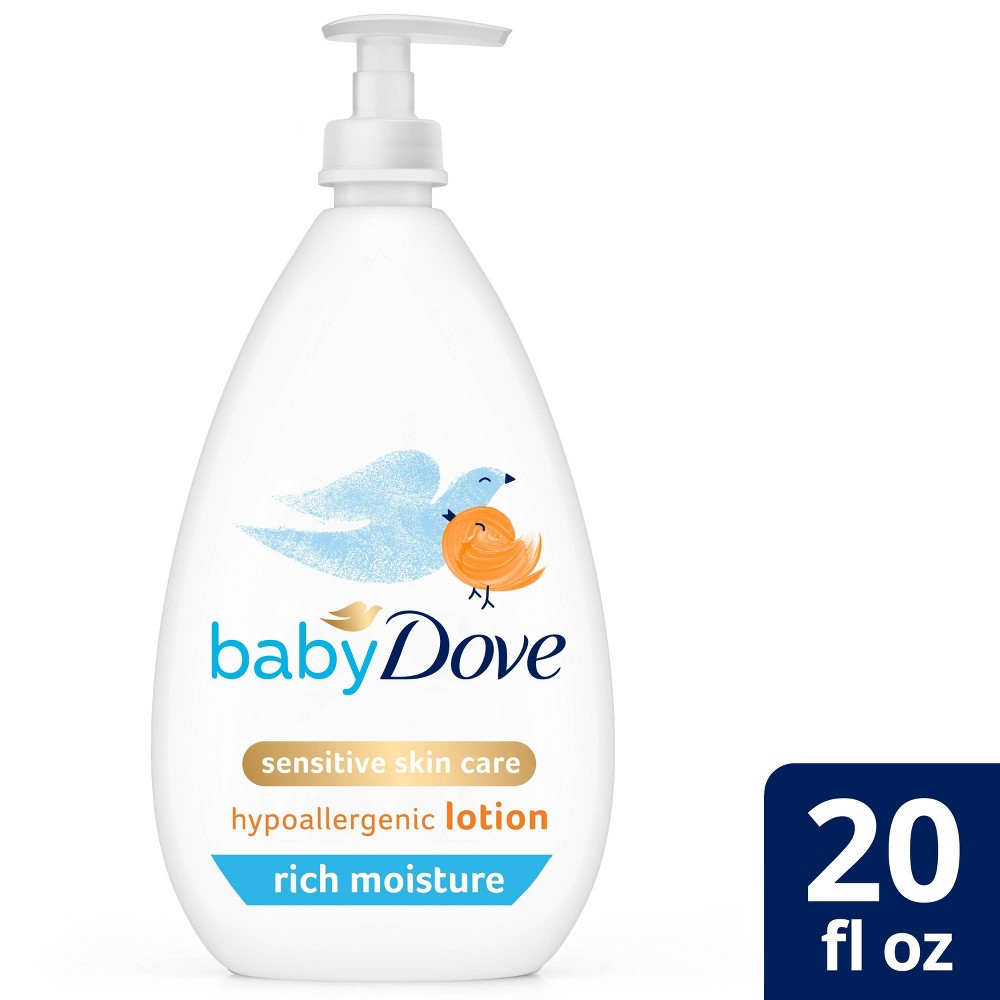 Baby Dove Rich Moisture Lotion 4-20 Fl. Oz. Pumps by Pasteur Pharmacy