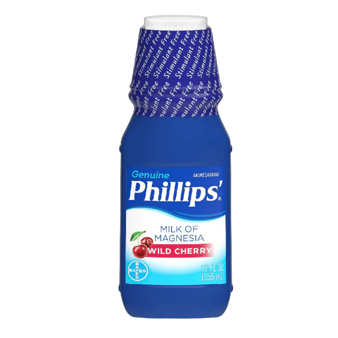 Phillips Milk of Magnesia Wild Cherry (12oz)  DestGlow