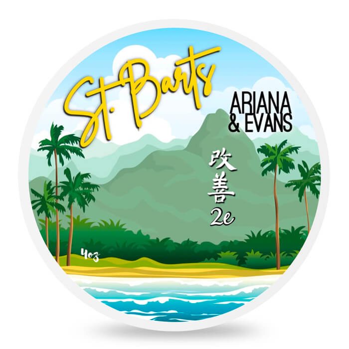 Ariana &amp; Evans St. Barts Shaving Soap 4 Oz by Pasteur Pharmacy