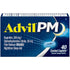 Advil PM 40 Count) Pain Reliever / Nighttime Sleep Aid Coated Caplet, 200mg Ibuprofen, 38mg Diphenhydramine
