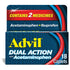 Advil Caplets Dual Action With Acetaminophen Pain Reliever 18 ct by Pasteur Pharmacy