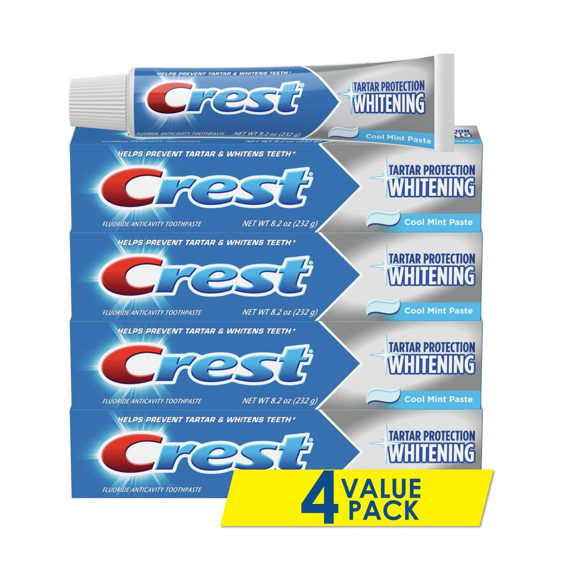 Crest Toothpaste, Tartar Protection Whitening, Cool Mint Paste by Pasteur Pharmacy