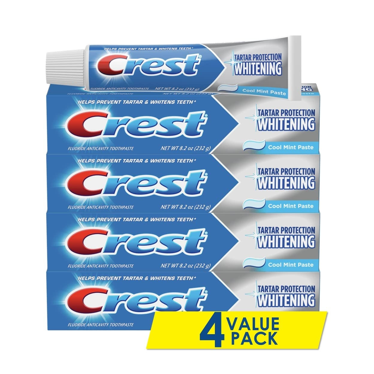 Crest Toothpaste, Tartar Protection Whitening, Cool Mint Paste by Pasteur Pharmacy