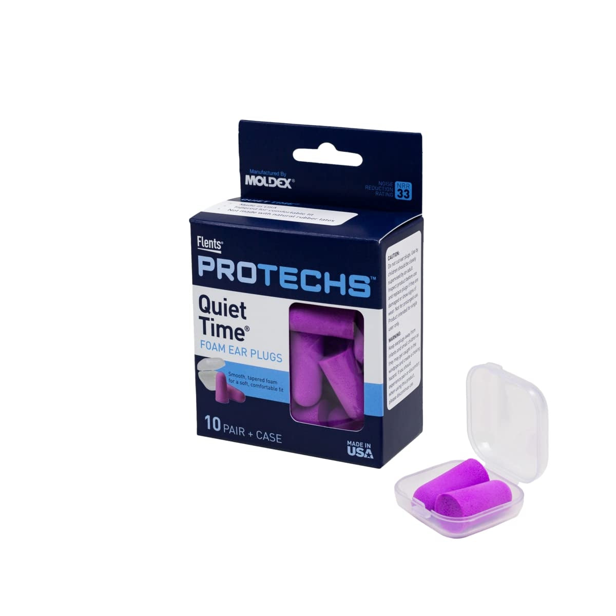 Flents Quiet Time Comfort Foam Ear Plugs - 10 Pair by Pasteur Pharmacy
