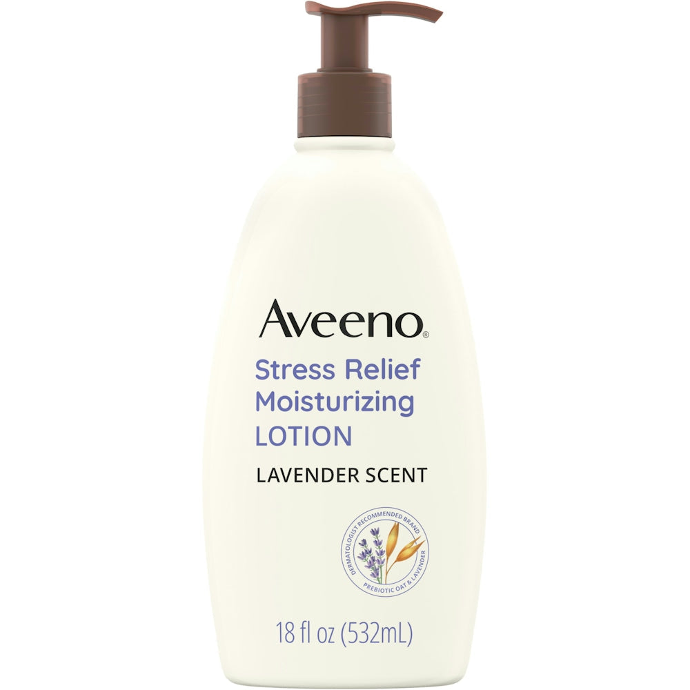 Aveeno Lavender Scent Stress Relief Moisturizing Lotion, 18 Fl Oz by Pasteur Pharmacy