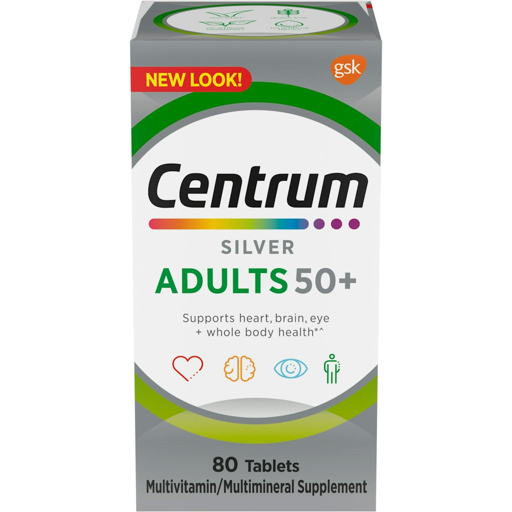 Centrum Silver Multivitamin/Multimineral Supplement, Adults 50+, Tablets by Pasteur Pharmacy