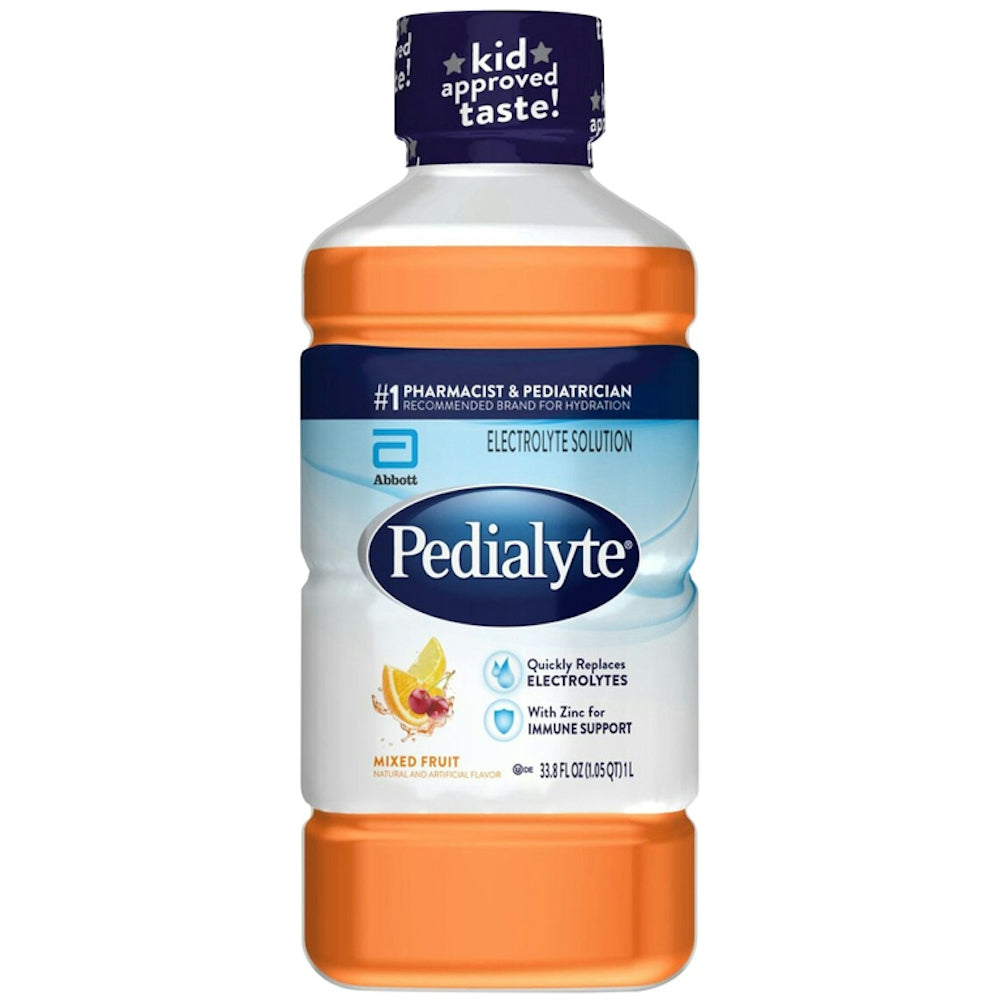Pedialyte Electrolyte Solution - Mixed Fruit - 33.8 Fl Oz by Pasteur Pharmacy