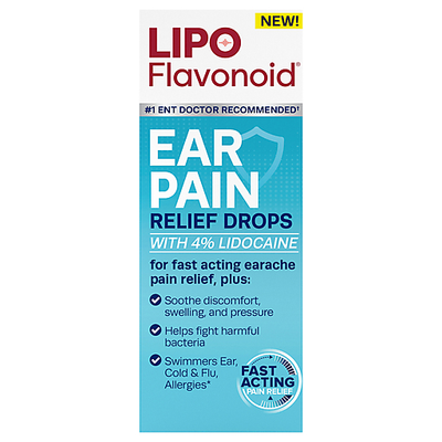 Lipo-Flavonoid® Ear Pain Relief Drops – 0.5 fl oz by Pasteur Pharmacy