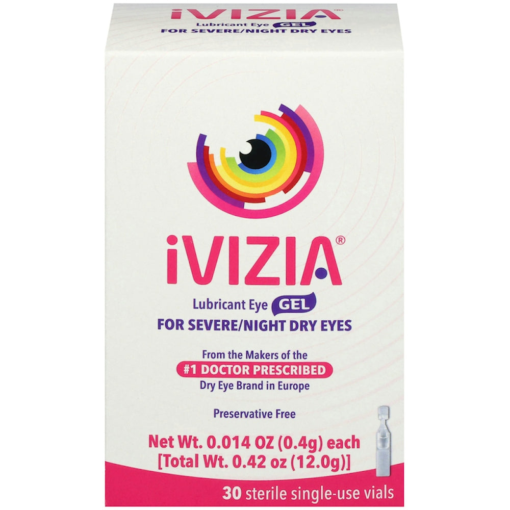 Ivizia Lubricant Eye Gel For Sebvere And Nighttime Dry Eye Relief 30Ct by Pasteur Pharmacy