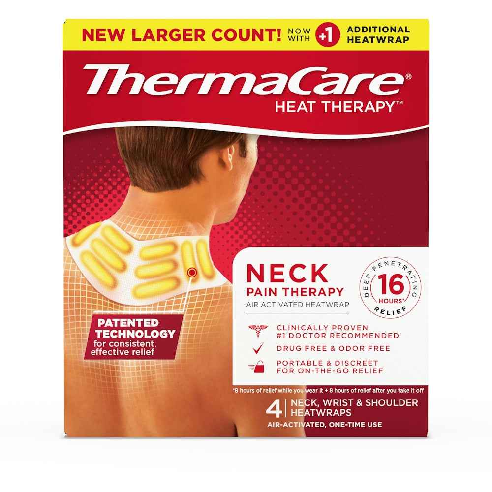 ThermaCare Neck, Wrist &amp; Shoulder Pain Relief Heatwraps