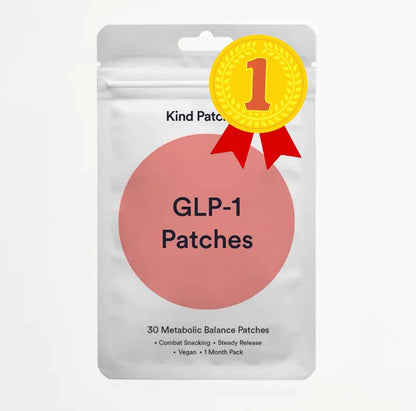 Kind Patches: 30 Metabolic Balance Patches, Berberine, Steady Release, Vegan, 1 Month Pack