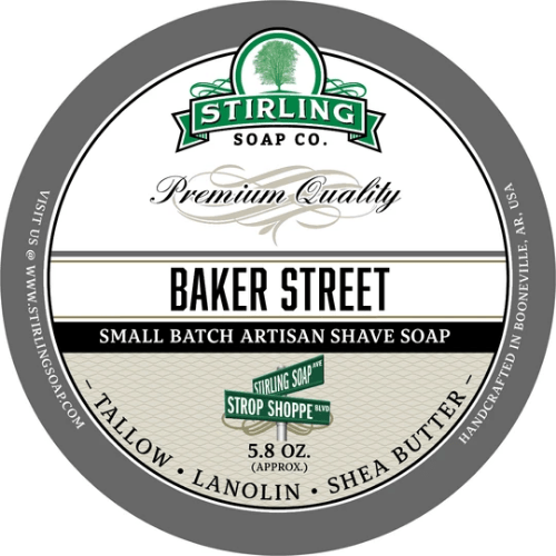 Stirling Soap Co. Baker Street Shaving Collection by Pasteur Pharmacy