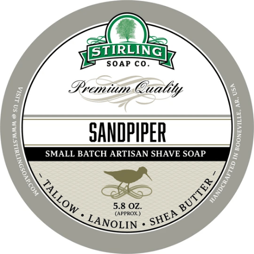 Stirling Soap Co. Sandpiper Shaving Collection by Pasteur Pharmacy