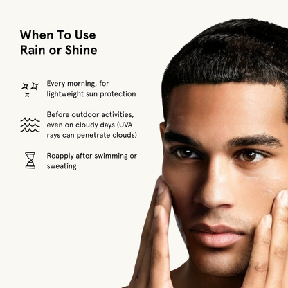 Rain Or Shine - Daily Moisturizing Sunscreen  DestGlow