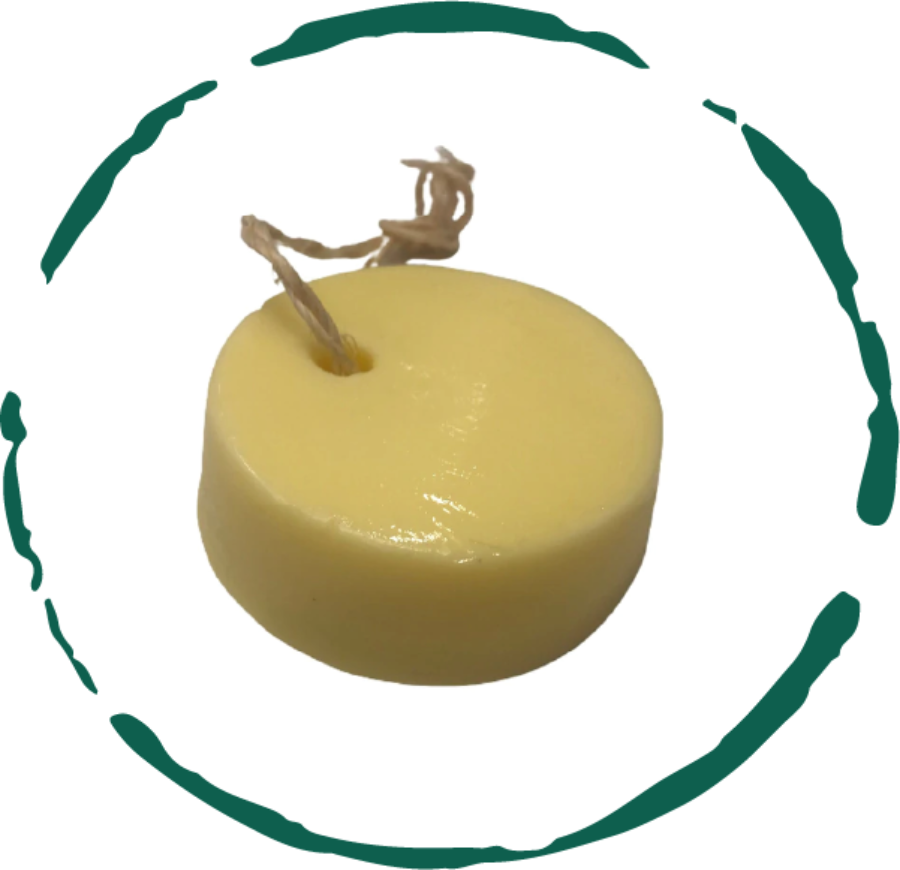 Reassuring Soap Bar. Wheat, Olive, and Almond Oil. 