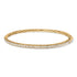 14K Rose Gold 1.00 Cttw Half Eternity Diamond Bangle Bracelet (G-H Color, SI2-I1 Clarity) - 7" Inches by Bids.com