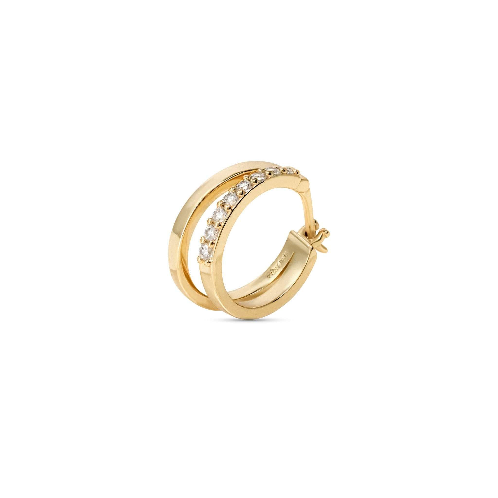 Double Hoop Earrings - DestGlow