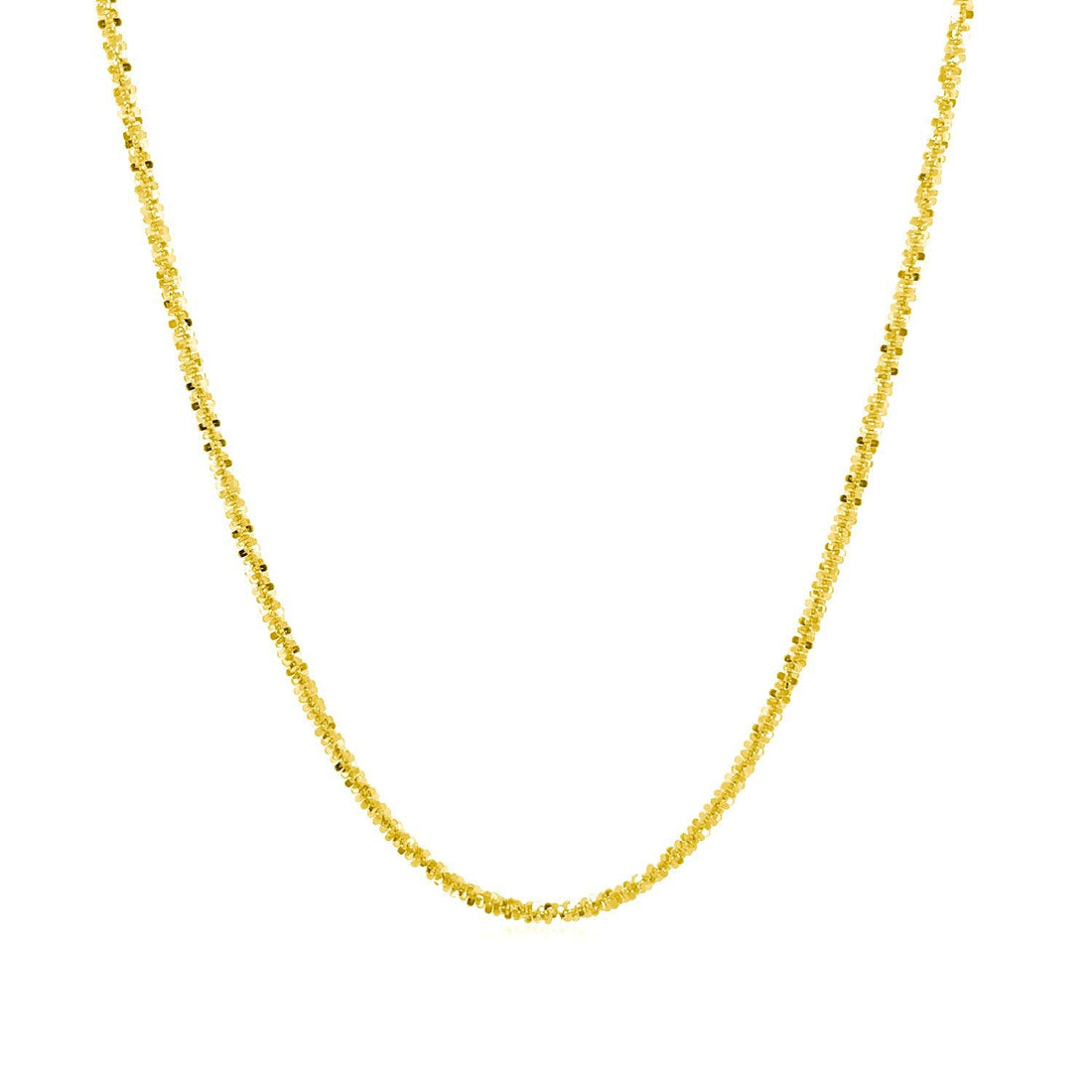 10k Yellow Gold Sparkle Chain 1.50 mm) by Bids.com