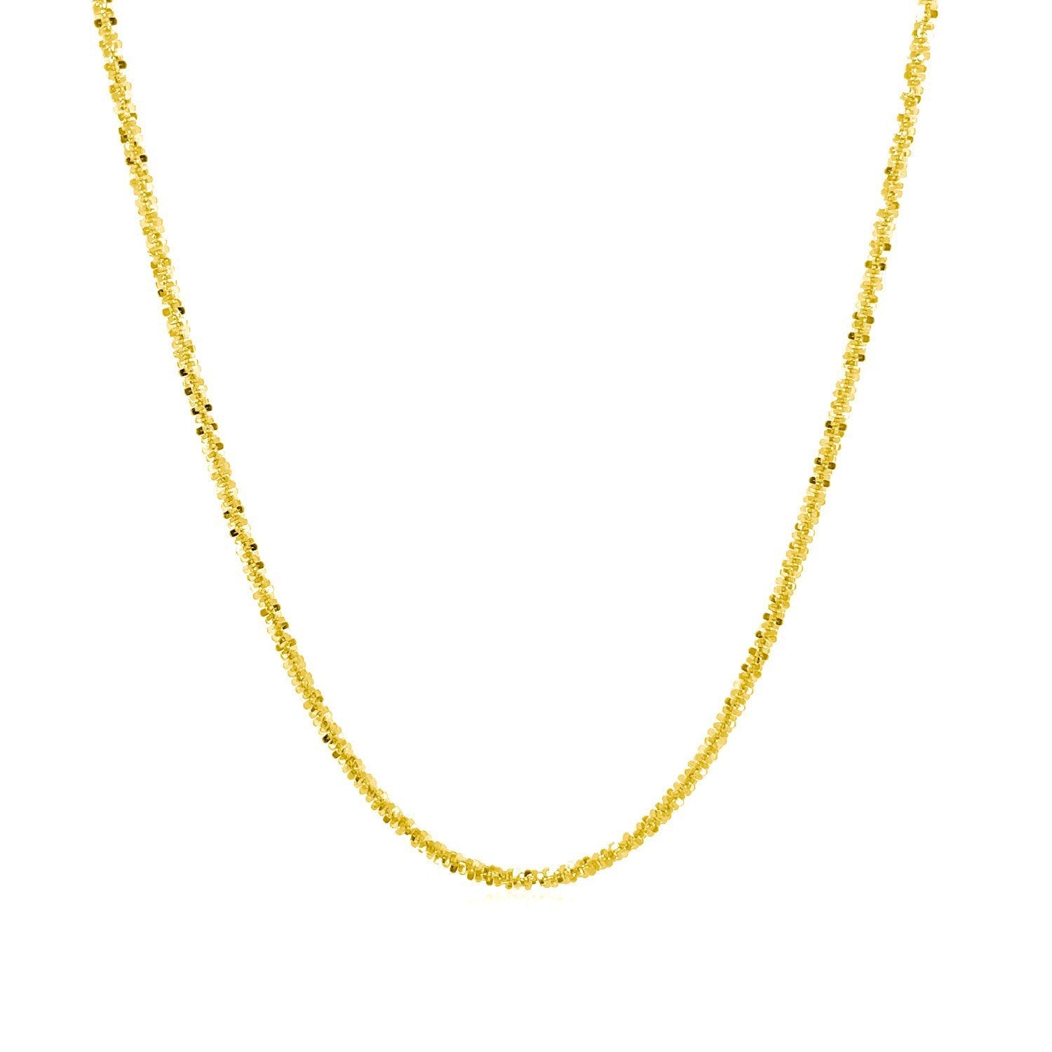 10k Yellow Gold Sparkle Chain 1.50 mm) by Bids.com