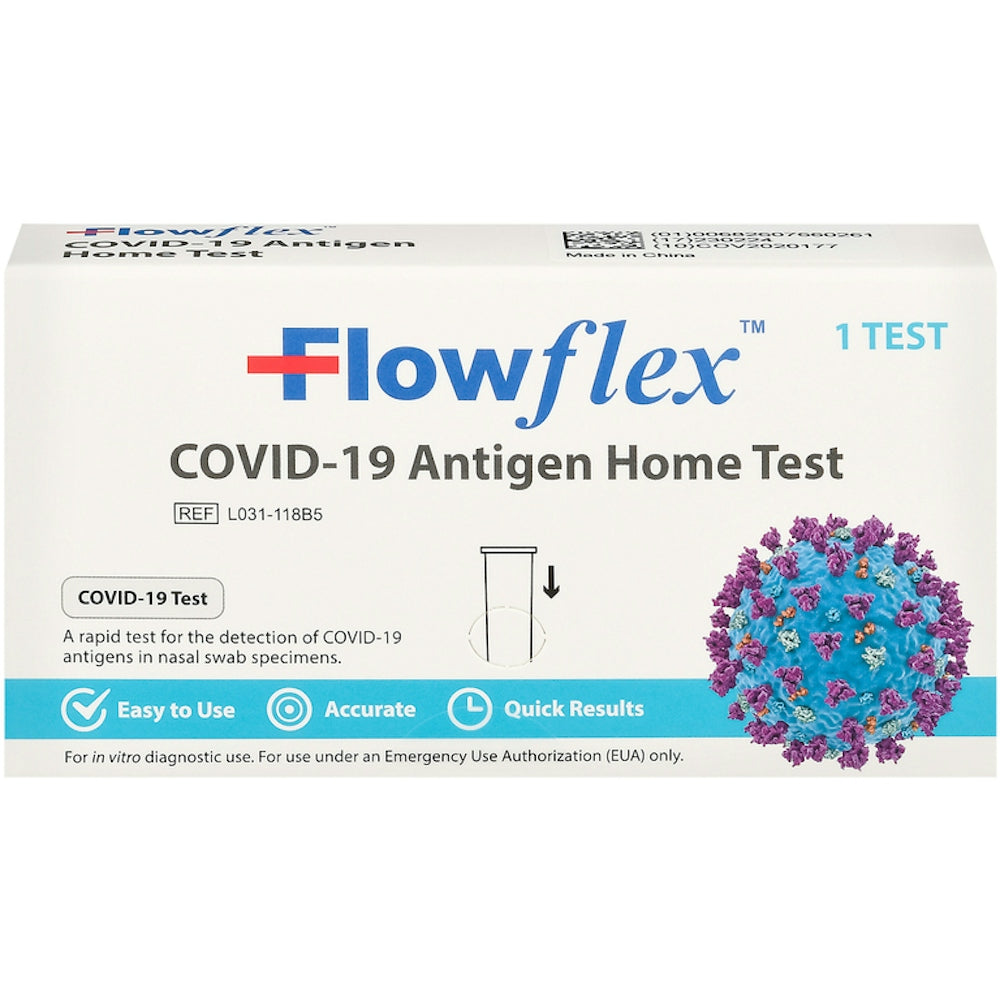 Flowflex Covid-19 Antigen Home Test - 1ct 