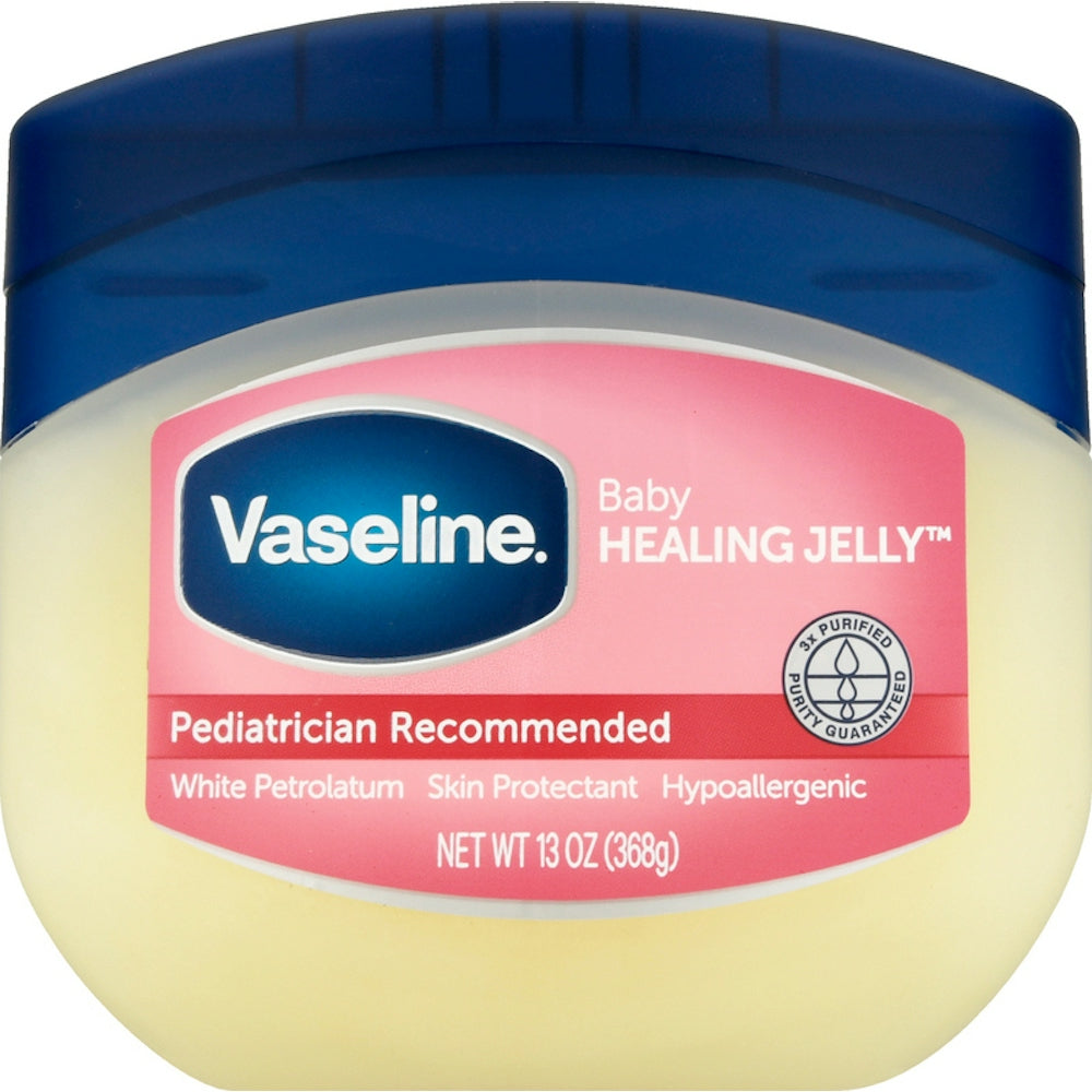 Vaseline® Baby Healing Petroleum Jelly – 13 oz Jar (Bulk Box of 24) by Pasteur Pharmacy