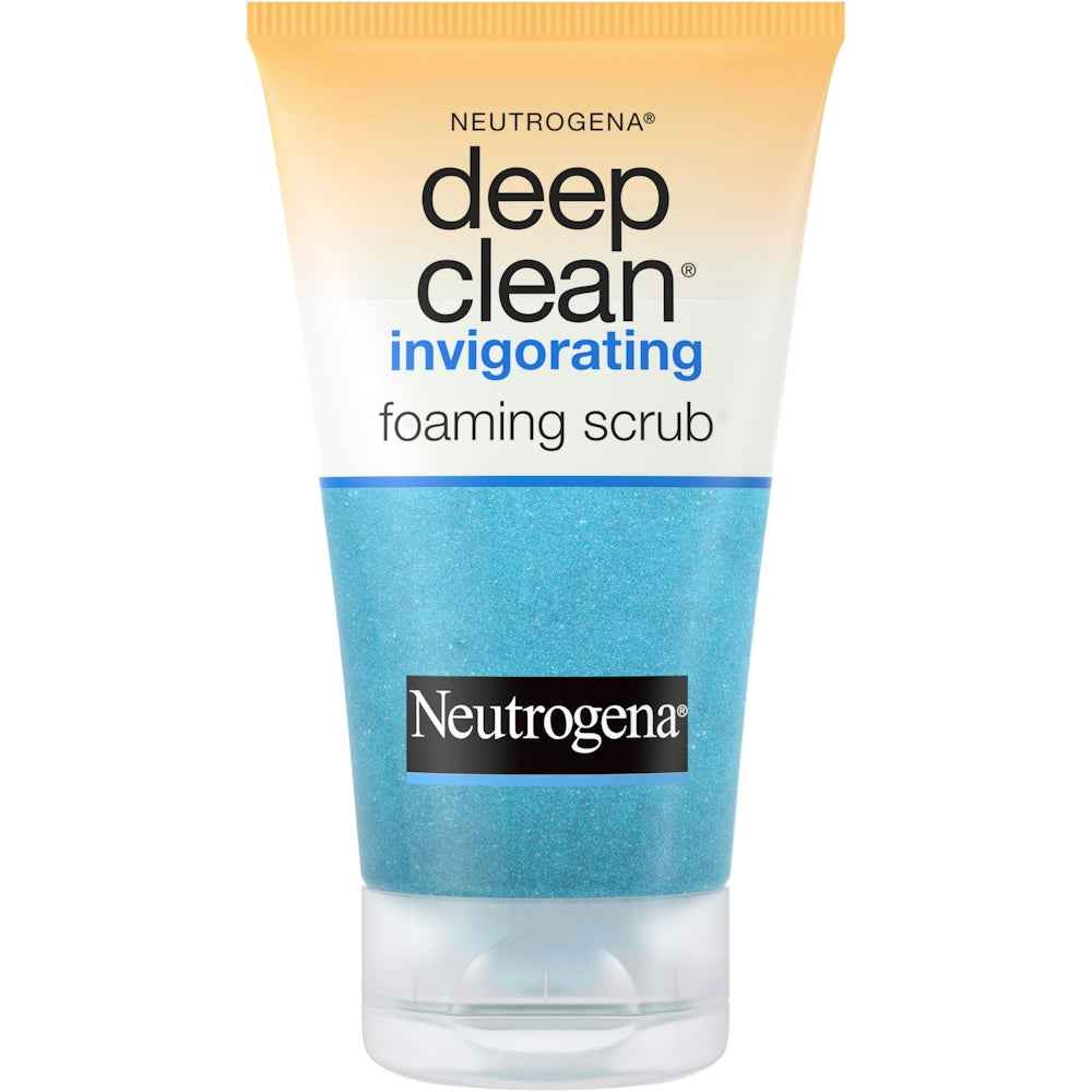 Neutrogena Deep Clean Invigorating Foaming Gel Face Scrub - 4.2 Fl Oz