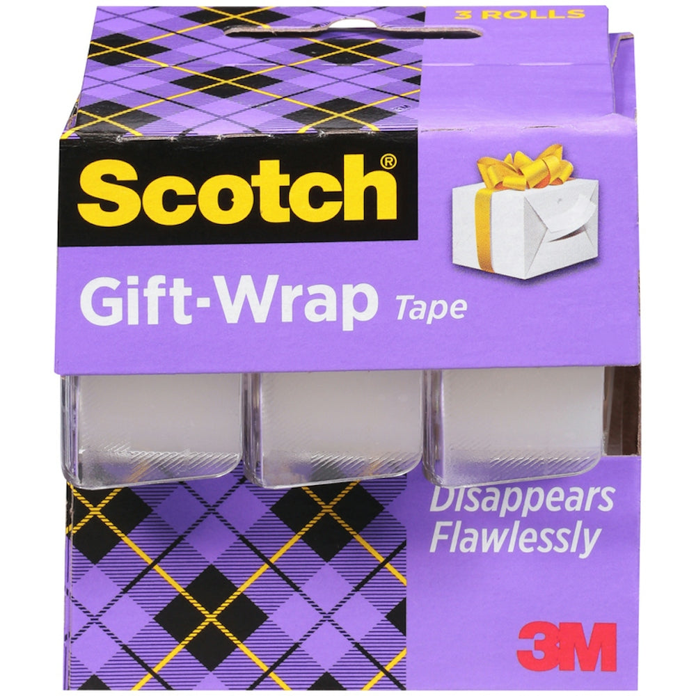 Scotch Gift Wrap Tape, 3/4 In. X 300 In by Pasteur Pharmacy